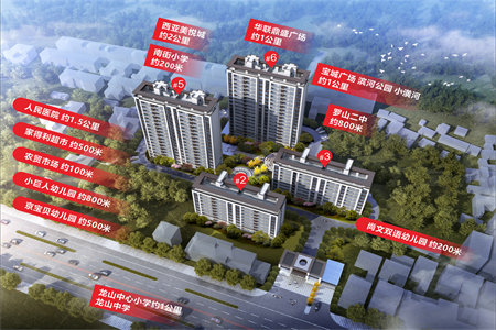 实验小学学区房建筑设计院家属楼